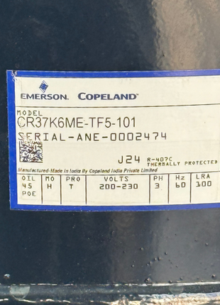 Copeland Compressor CR37K6ME-TF5-101
